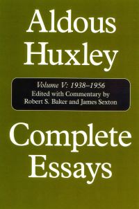 Book Cover for Complete Essays by Aldous Huxley