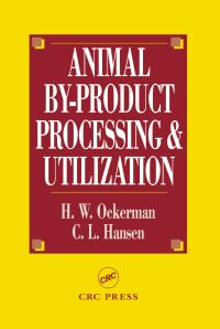Book Cover for Animal By-Product Processing & Utilization by Herbert W Ockerman, C L Hansen