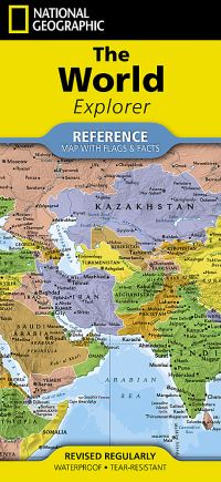 Book Cover for National Geographic World Explorer Map by National Geographic Maps