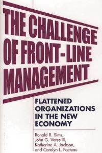 Book Cover for The Challenge of Front-Line Management by Ronald R Sims
