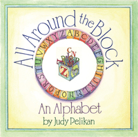 Book Cover for All Around the Block by Judy Pelikan