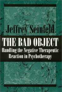 Book Cover for The Bad Object by Jeffrey Seinfeld