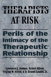 Book Cover for Therapists at Risk by Lawrence E Hedges