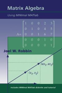 Book Cover for Matrix Algebra Using MINImal MATlab by Joel W Robbin