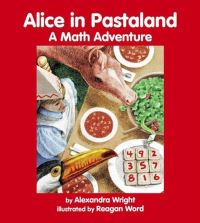 Book Cover for Alice in Pastaland by Alexandra Wright, Reagan Word
