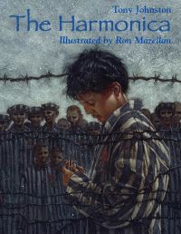 Book Cover for The Harmonica by Tony Johnston, Ron Mazellan