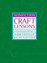 Book Cover for Nonfiction Craft Lessons by JoAnn Portalupi, Ralph J Fletcher