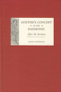 Book Cover for Goethe's Concept of the Daemonic by Angus Nicholls
