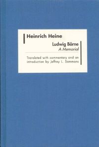Book Cover for Ludwig Börne by Heinrich Heine, Jeffrey L. Sammons