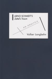 Book Cover for Arno Schmidt's Zettel's Traum by Volker Max Langbehn