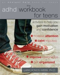 Book Cover for The ADHD Workbook for Teens by Lara HonosWebb