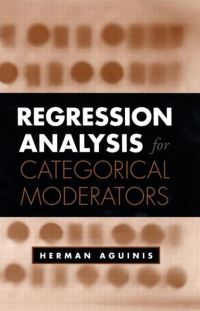Book Cover for Regression Analysis for Categorical Moderators by Herman Aguinis