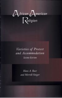 Book Cover for African American Religion by Hans A Baer, Merrill Singer
