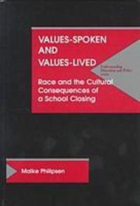 Book Cover for Values-Spoken and Values-Lived by Maike Philipsen