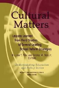 Book Cover for Cultural Matters by William T Pink, George W Noblit