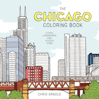 Book Cover for The Chicago Coloring Book by Chris Arnold