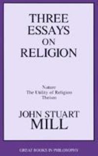 Book Cover for Three Essays on Religion by John Stuart Mill