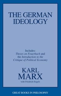 Book Cover for The German Ideology by Karl Marx, Friedrich Engels