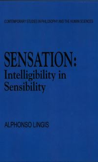Book Cover for Sensation by Alphonso Lingis