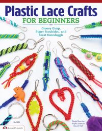 Book Cover for Plastic Lace Crafts for Beginners by Phyliss DamonKominz, David Kominz, David Hall