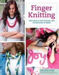 Book Cover for Finger Knitting by Mary Beth Temple