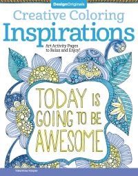 Book Cover for Creative Coloring Inspirations by Valentina Harper