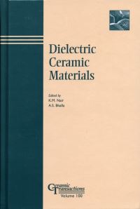 Book Cover for Dielectric Ceramic Materials by K M Nair, A S Bhalla, American Ceramic Society, International Symposium on Dielectric Ceramics