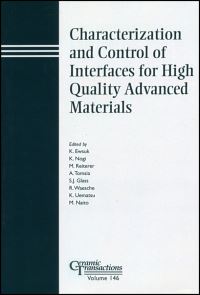 Book Cover for Characterization & Control of Interfaces for High Quality Advanced Materials by International Conference on the Characterization and Control of Interfaces for High Quality Advanced Materials, Kevin Ewsuk