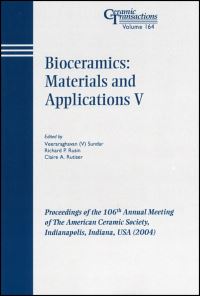 Book Cover for Bioceramics by Veeraraghavan Sundar, Richard P Rusin, Claire A Rutiser, American Ceramic Society