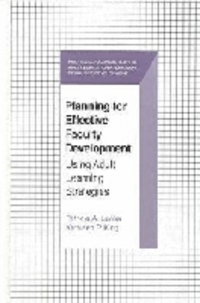 Book Cover for Planning for Effective Faculty Development by Patricia A Lawler, Kathleen P King