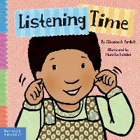 Book Cover for Listening Time by Elizabeth Verdick, Marieka Heinlen