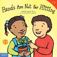 Book Cover for Hands Are Not for Hitting by Martine Agassi, Marieka Heinlen