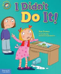 Book Cover for I Didn't Do It by Sue Graves