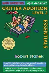 Book Cover for Math Superstars Addition Level 2, Library Hardcover Edition by Robert Stanek