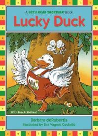 Book Cover for Lucky Duck by Barbara deRubertis