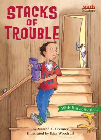 Book Cover for Stacks of Trouble by Martha Brenner, Liza Woodruff