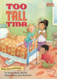 Book Cover for Too-Tall Tina by Donna Marie Merritt, Liza Woodruff