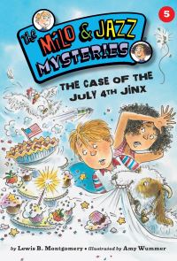 Book Cover for The Case of the July 4th Jinx (Book 5) by Lewis B Montgomery