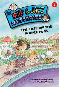 Book Cover for The Case of the Purple Pool (Book 7) by Lewis B Montgomery