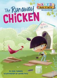 Book Cover for The Runaway Chicken by Kiki Thorpe