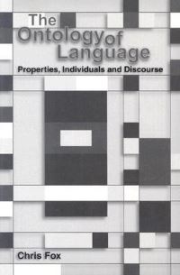 Book Cover for The Ontology of Language by Chris Goldsmiths, University of London Fox