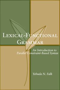 Book Cover for Lexical-Functional Grammar by Yehuda N Falk