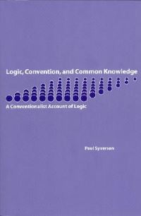 Book Cover for Logic, Convention and Common Knowledge by Paul F Syverson