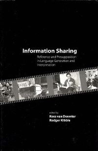 Book Cover for Information Sharing by Kees van Deemter, Rodger Kibble