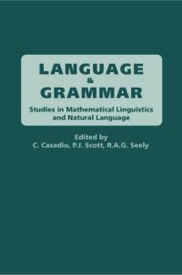 Book Cover for Language & Grammar by C Casadio, Philip J Scott, R A G Seely