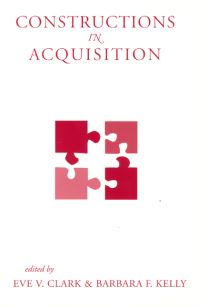 Book Cover for Constructions in Acquisition by Eve V Clark, Barbara F Kelly