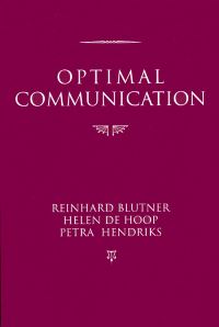 Book Cover for Optimal Communication by Reinhard Blutner