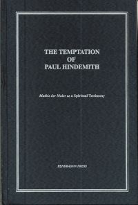 Book Cover for The Temptation of Paul Hindemith by Siglind Bruhn