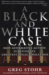 Book Cover for A Black and White Case by Greg Stohr