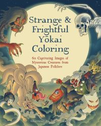 Book Cover for Strange & Frightful Yokai Coloring by Davie Yakusaa